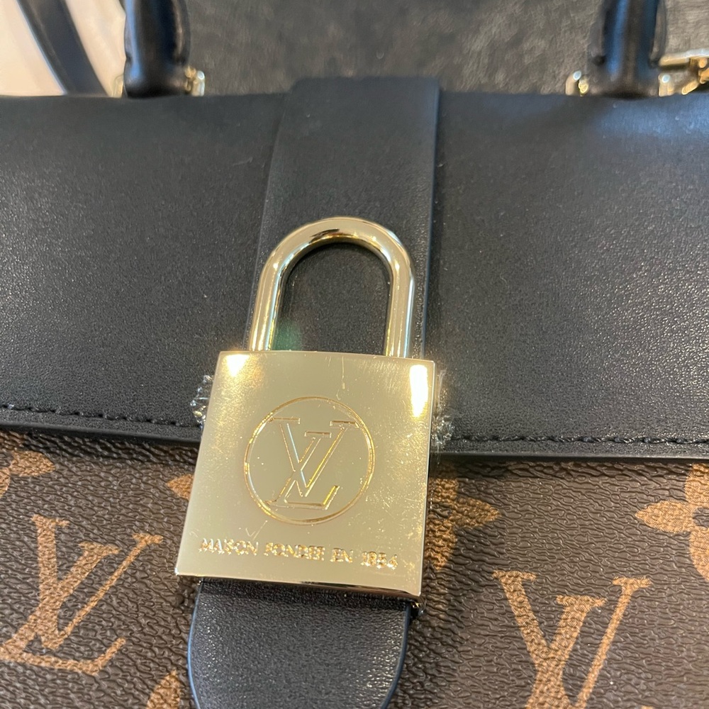 louis vuitton Luxury Designer Black and Brown Handbag - Picture 2 of 5